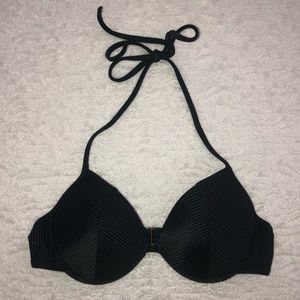 Black Push-Up Bikini Top